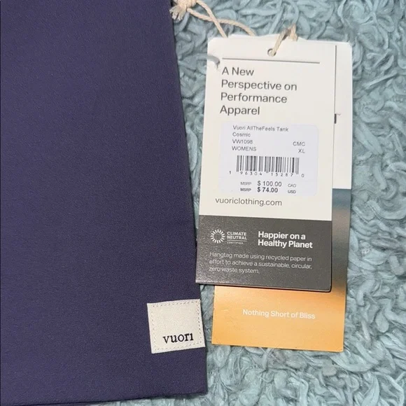 Vuori All The Feels Tank - Picture 2 of 6